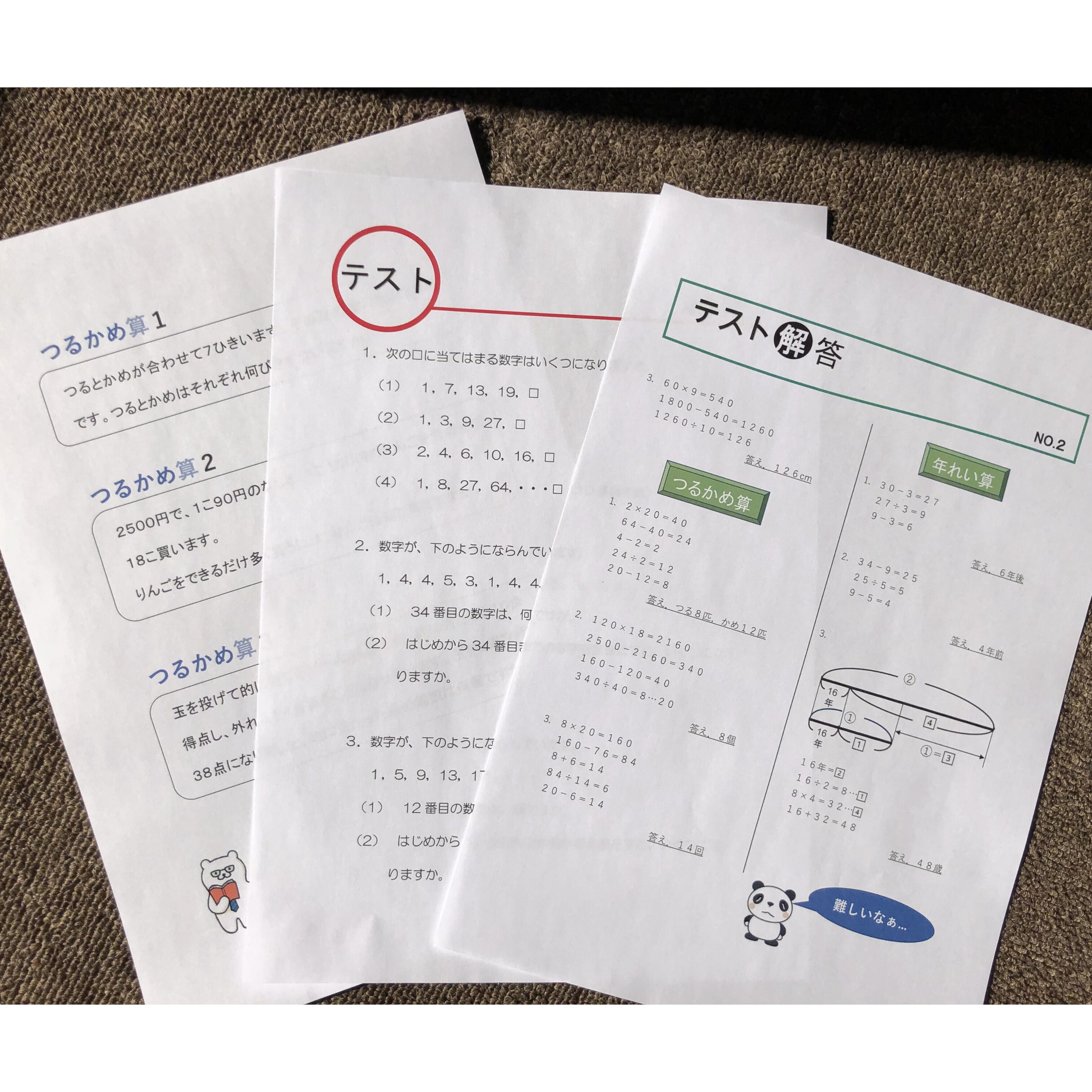 (ことわざ300)+(理科記述BOOK)+(特殊算)+(図形特訓)4点セット アニマルっと解説！中学受験特殊算 | 中学受験専門SIRIUS