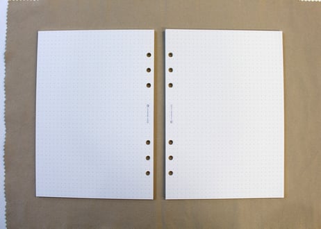 A5リフィル ドット方眼(R2202) 2冊パック