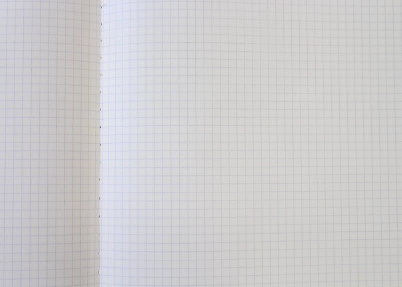 A4 方眼紙 50枚 薄いグレー a4ノートサイズ