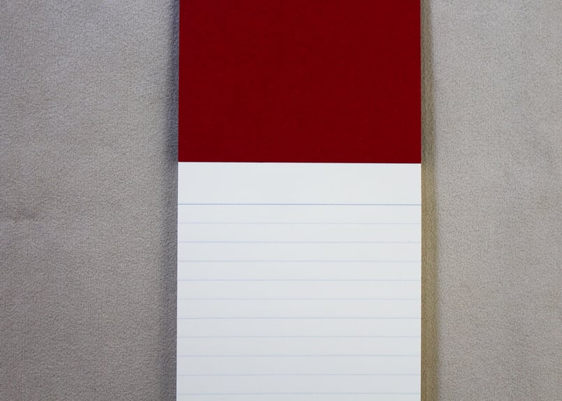 B7クリームメモ横罫(C8030) 2冊パック | つばめ堂文具店