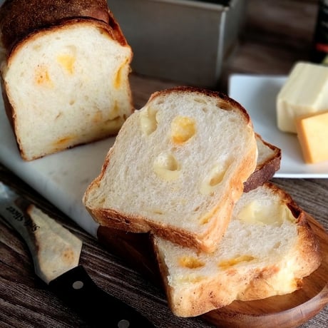 【チーズハード食パン】レシピのみ