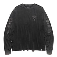 "GAUCHO ICONS" L/S TEE - BLACK