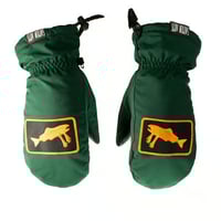 【SALMONARMS】Classic mitt - Logo Green/Orange