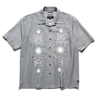 "PALM EMBROIDERY" GONZO S/S - MOON