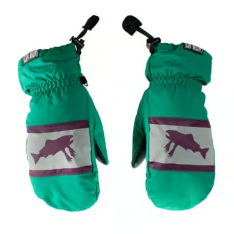 【SALMONARMS】Classic mitt - HI- VIS Green / Brin Alexander