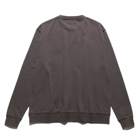 "O.R.O.M" 9.3oz H/W L/S TEE - CHARCOAL