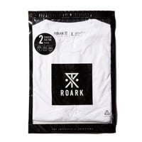 REUSE 2PACK TEE - WHITE&WHITE