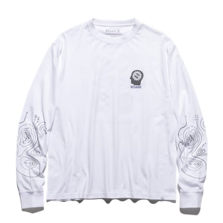 "NEVER FAILS" L/S TEE - WHITE