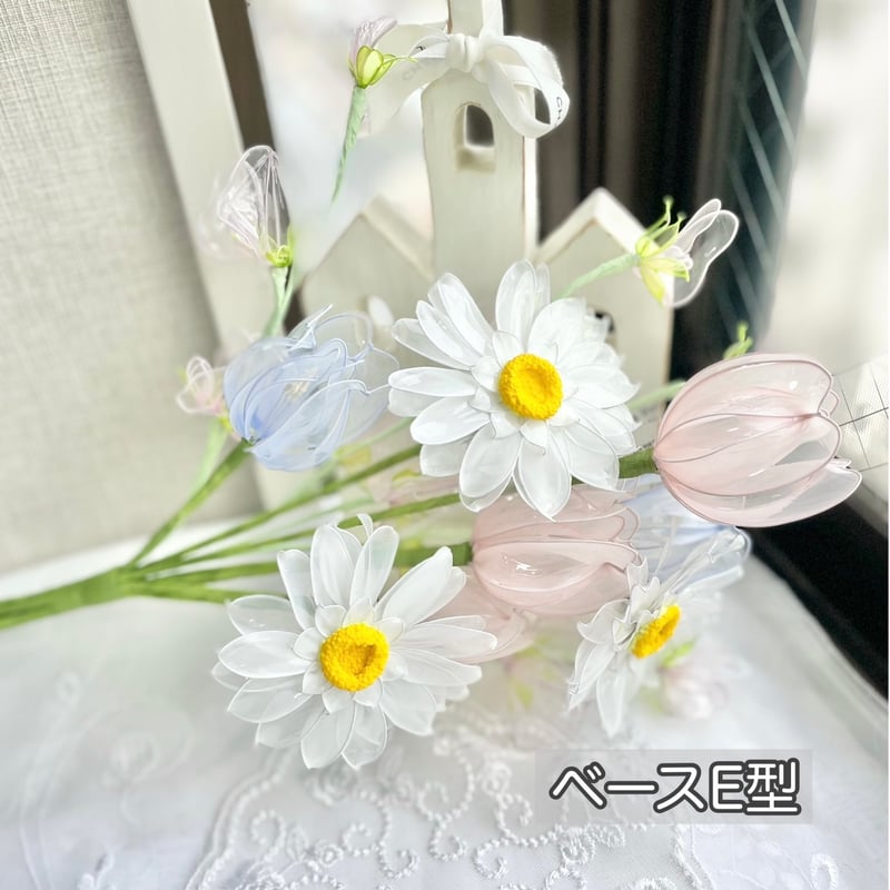 オーダーメイドドライフラワーブーケ パープル ホワイト オーダーメイドドライフラワーブーケ パープル ホワイト