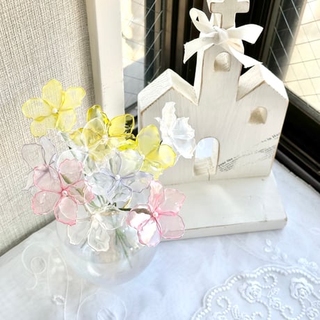 ふわふわフラワー10本セット