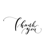 「Thank you」