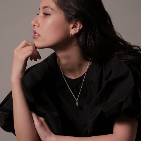 ［basic］クロッシング フープピアス S