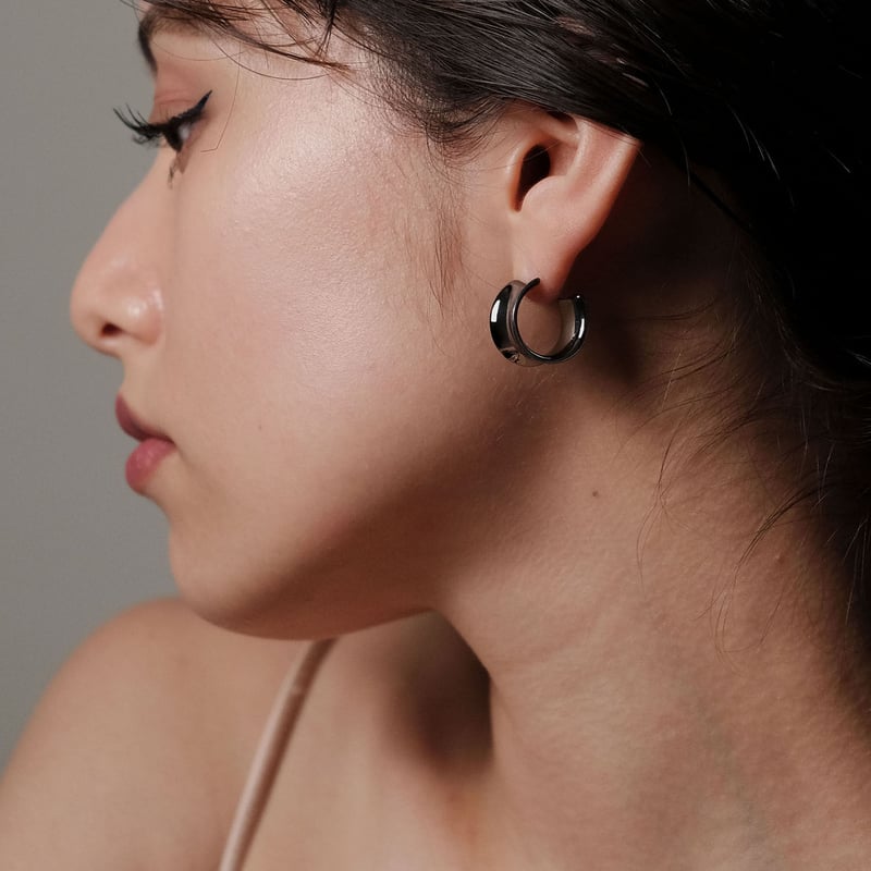 botanical -shadow-］タービー ピアス M | HAH JEWELRY