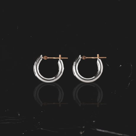 ［basic］クロッシング フープピアス S
