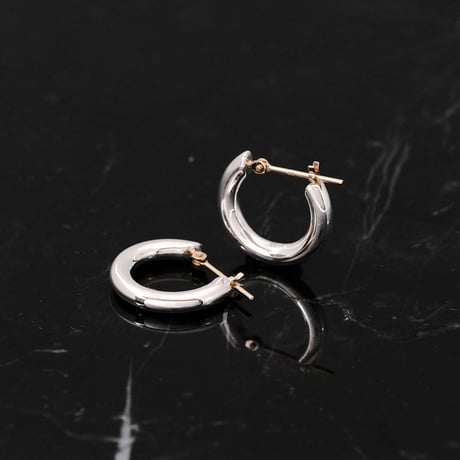 ［basic］クロッシング フープピアス S