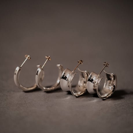 ［botanical］タービー フープ ピアス S