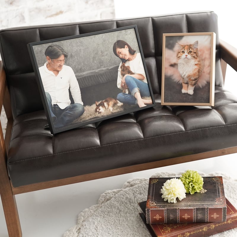 ウッドフレームM | ペットフォトアイテム専門店 STUDIO SIO LIVING