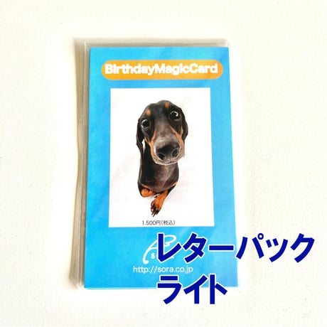 バースデーマジックカード　（通常価格）  【レターパックライト】