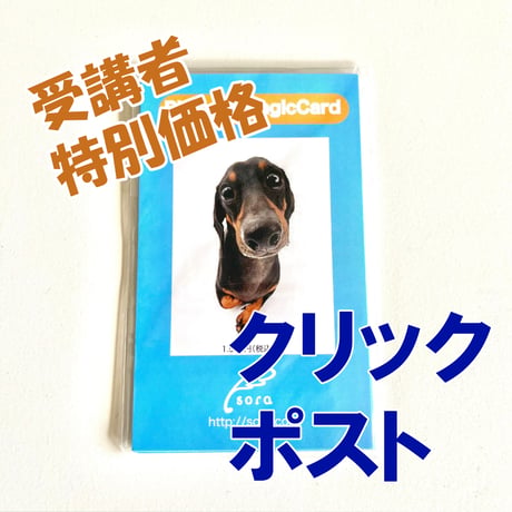 【受講者特別価格】バースデーマジックカード　【クリックポスト185】