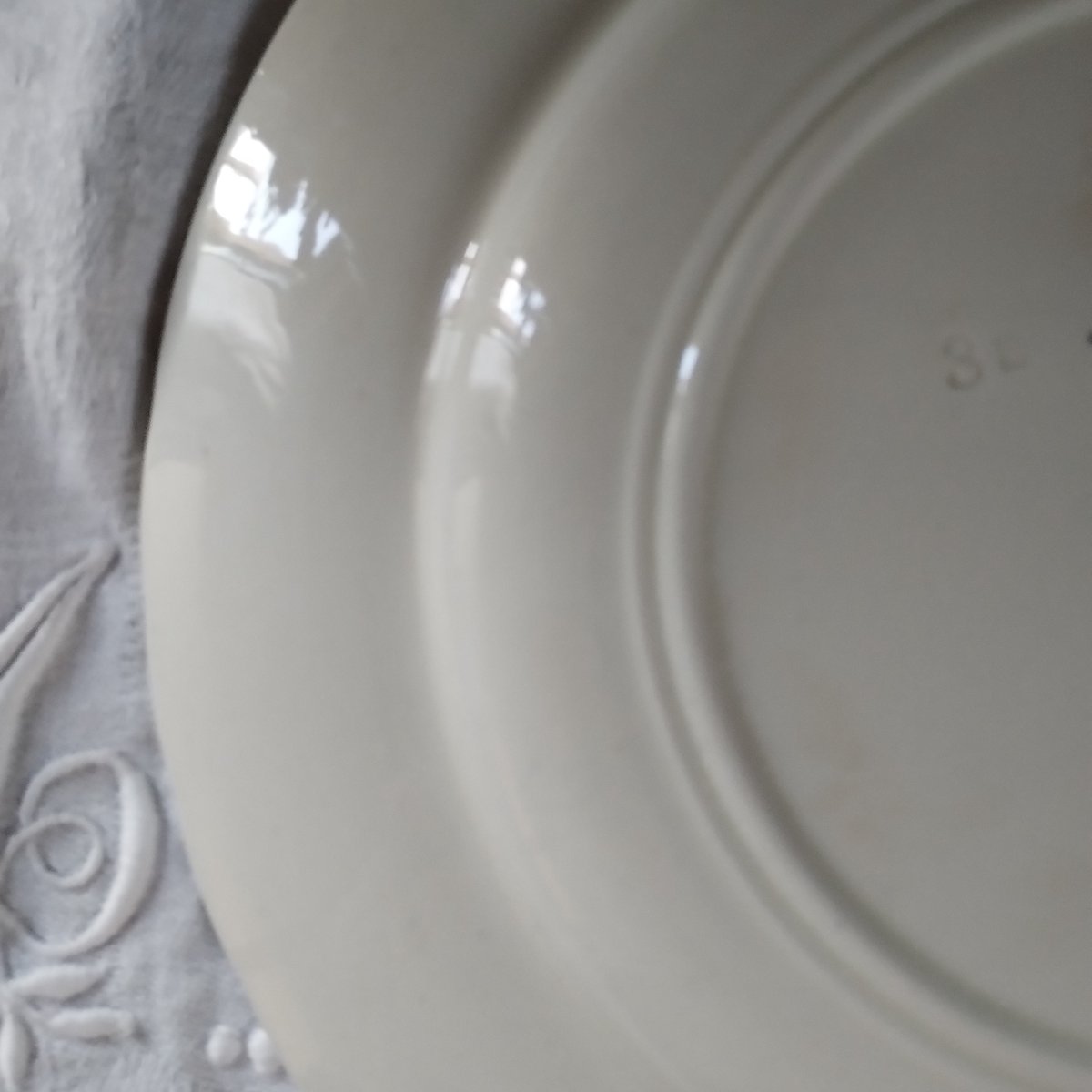 フランスアンティーク ボルドー窯のプレートa | フランス アンティーク