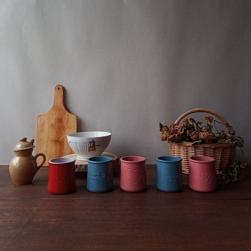 フランスのヨーグルトポット 限定品 | フランス アンティーク 陶器