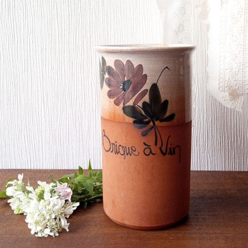テラコッタのバタークーラー テラコッタ ワインクーラー 日本製 卓上 可愛い テーブルウェア