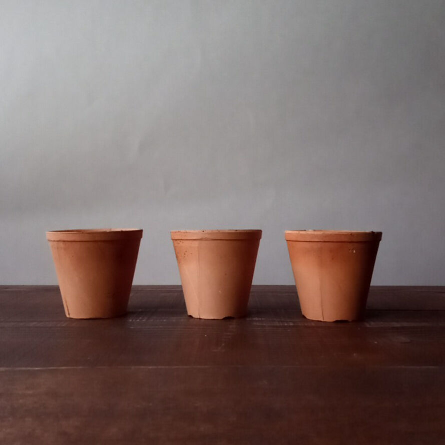 フランス Paris ヴィンテージ 貫入 植物鉢 フランスヴィンテージ 小さな植木鉢 | フランス アンティーク