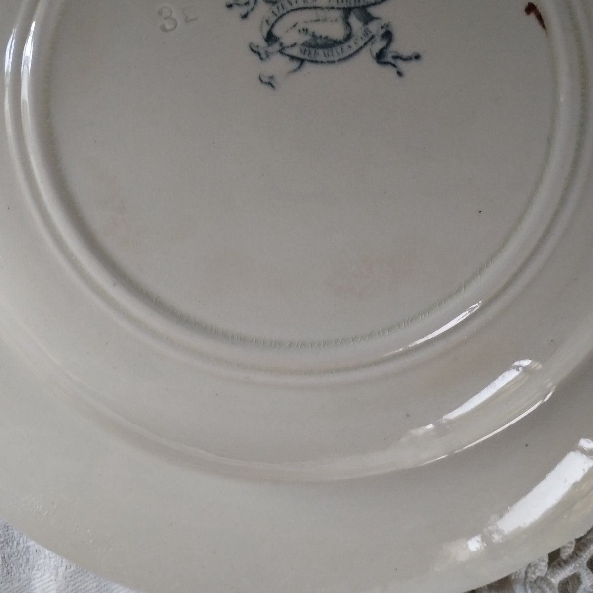 Bordeaux ボルドー窯　大皿　アンティークプレート　フランスアンティーク フランスアンティーク ボルドー窯のプレートa | フランス アンティーク