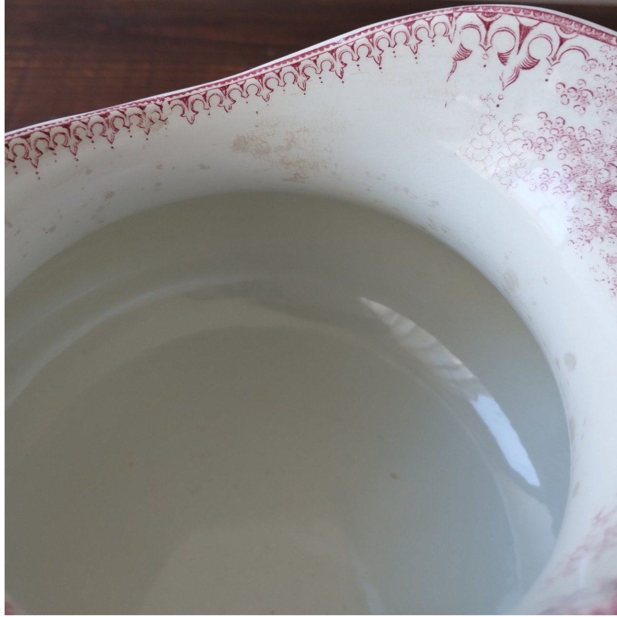 フランスアンティーク 薔薇が描かれたピシェ | フランス アンティーク