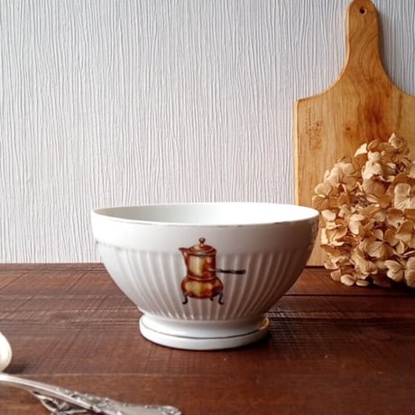 フランスアンティーク　調理器具のカフェオレボウル