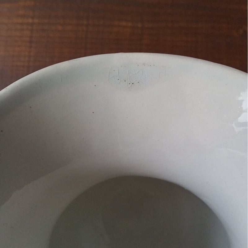 フランスアンティーク　陶器のアヒル型小物入れ アンティーク フランス 鴨の小物入れ オブジェ 陶器製