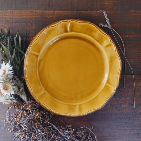 ビンテージ フランス エクサンプロヴァンス 花瓶 蝉 E−595