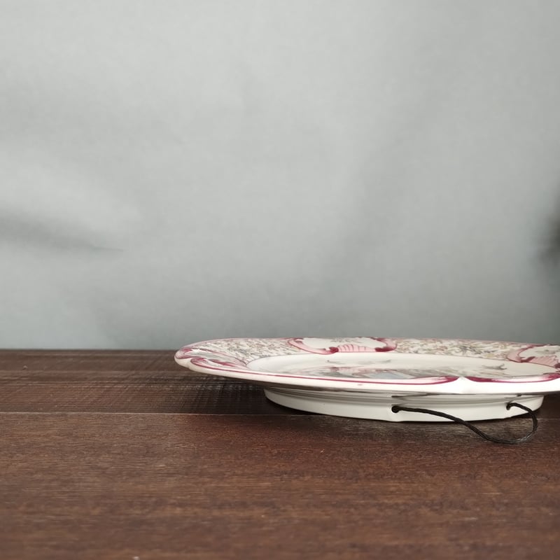 フランスアンティーク サルグミンヌ リシャールシリーズのプレートg