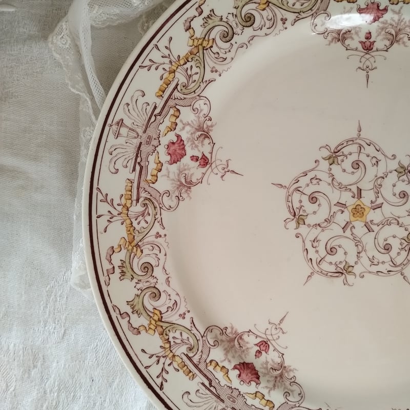 フランスアンティーク　大皿 フランスアンティーク エミールブルジョワの大皿 | フランス