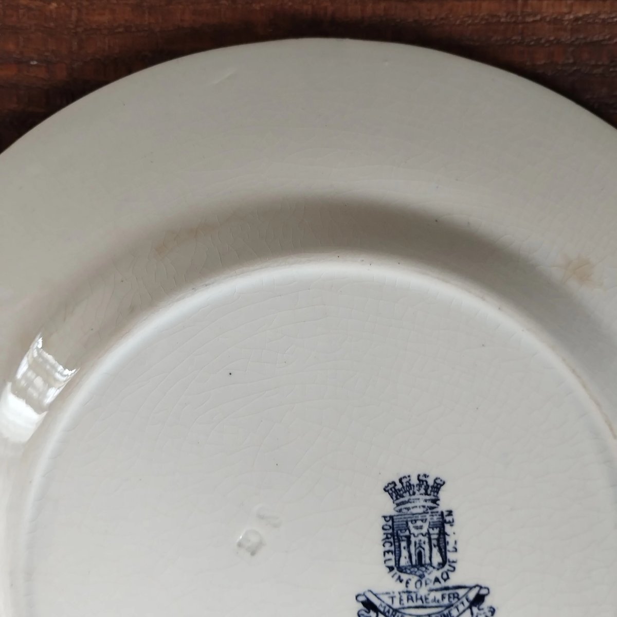 人気 フランスアンティーク Gien マリーアントワネット 中深皿B フランスアンティークプレート ジアンのマリーアントワネット a