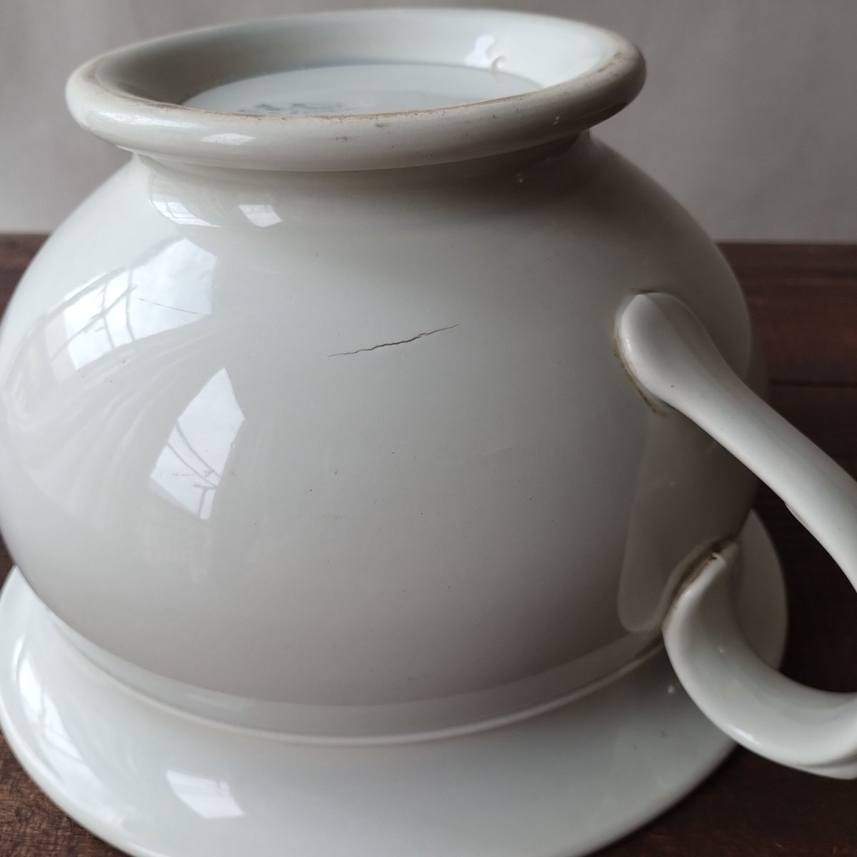 フランスアンティーク 丸みが可愛らしいチャンバーポット