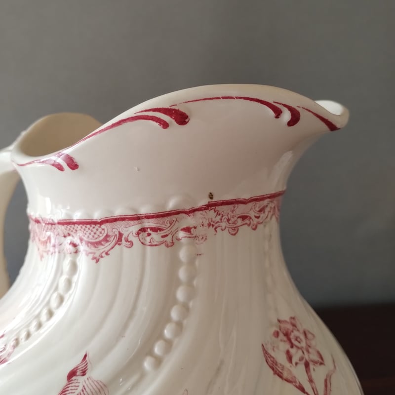 フランスアンティーク フォンタンジュ柄のピシェ | フランス