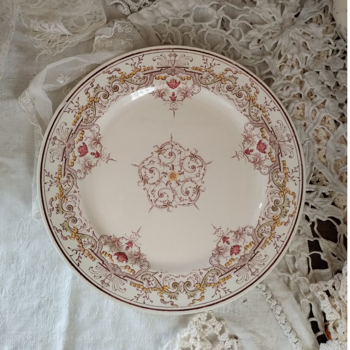 フランスアンティーク エミールブルジョワの大皿 | フランス