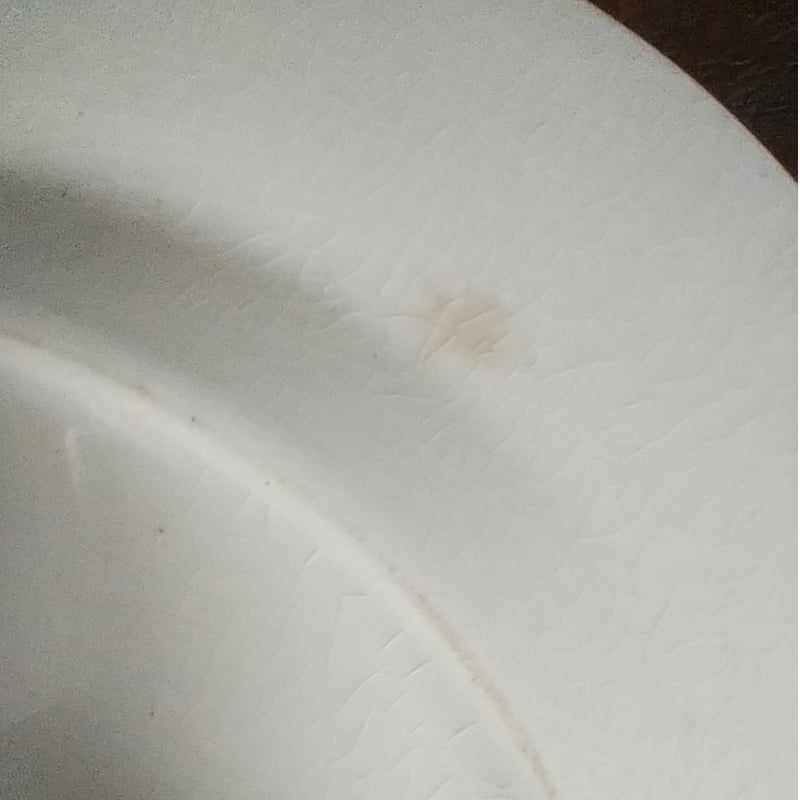 フランスアンティークプレート ジアンのマリーアントワネット a