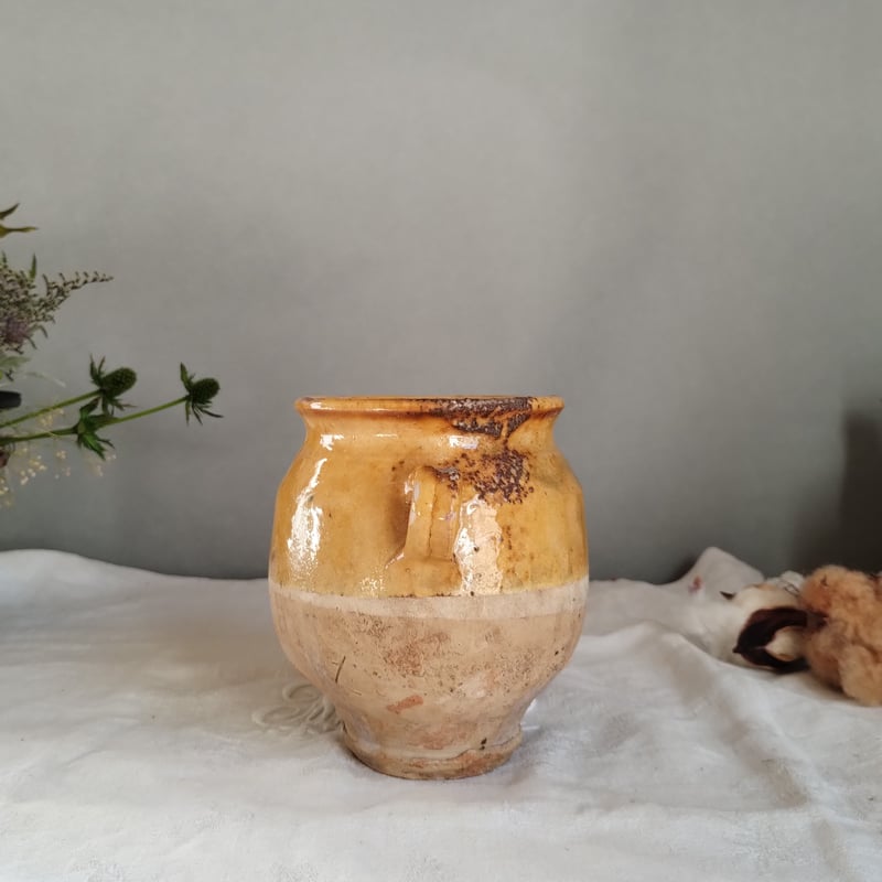 ご予約済み フランスアンティーク 南仏の壺 | フランス アンティーク