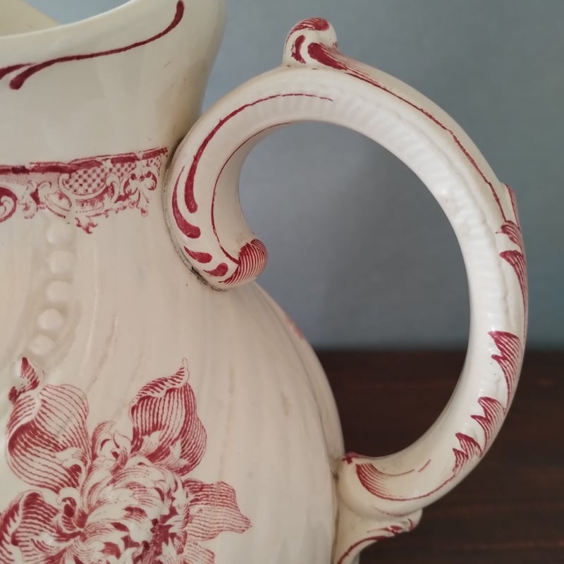 フランスアンティーク フォンタンジュ柄のピシェ | フランス