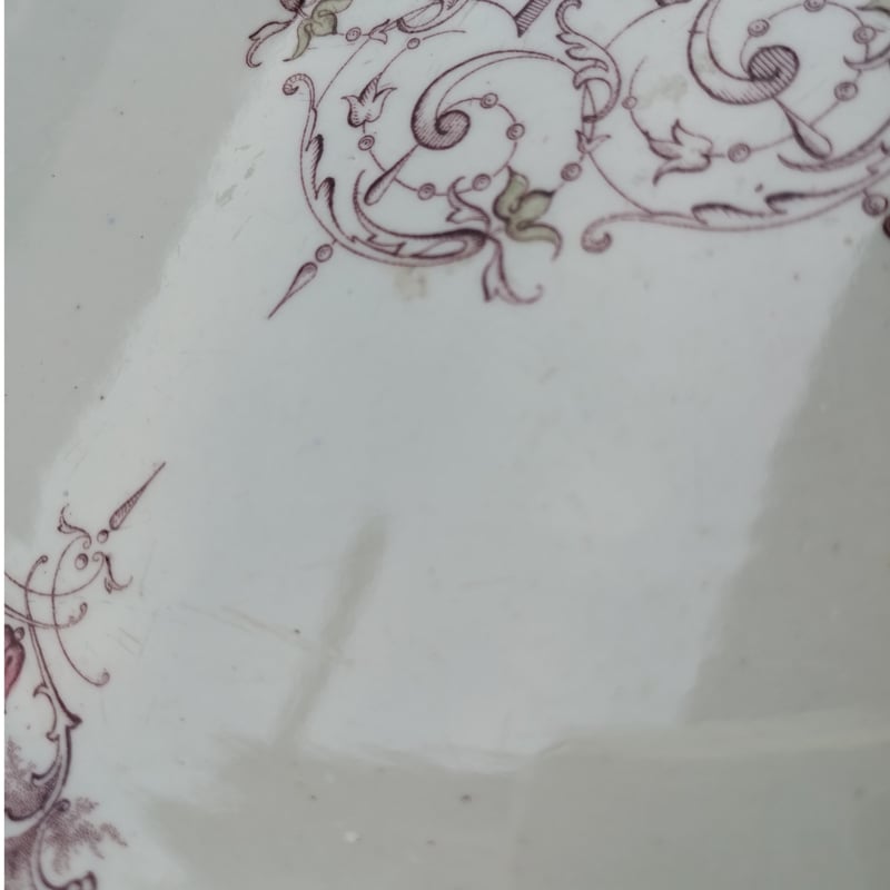 フランスアンティーク　エミールブルジョワ　大皿　プレート フランスアンティーク エミールブルジョワの大皿 | フランス