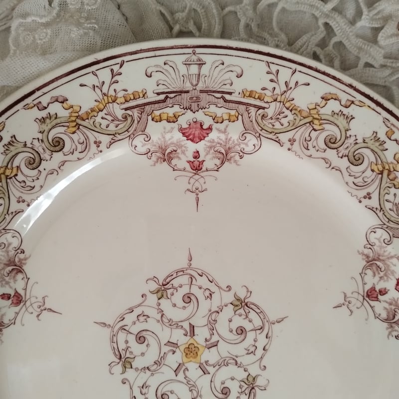 フランスアンティーク　エミールブルジョワ　大皿　プレート フランスアンティーク エミールブルジョワの大皿 | フランス