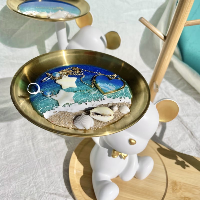 ホワイトベア 小物入れ スタンド付き | Ocean in the hands®︎