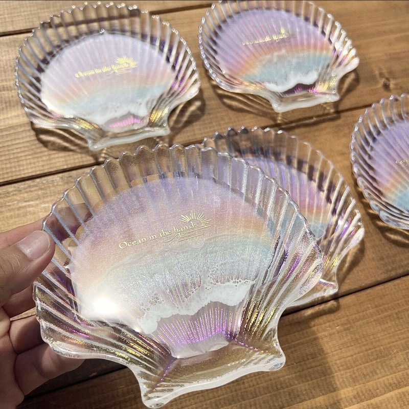 海の小物入れ オーロラシェル | Ocean in the hands®︎