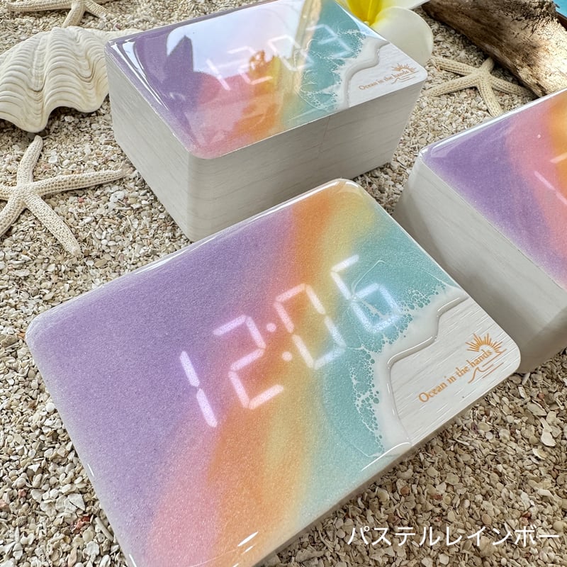 Ocean digital clock | Ocean in the hands®︎