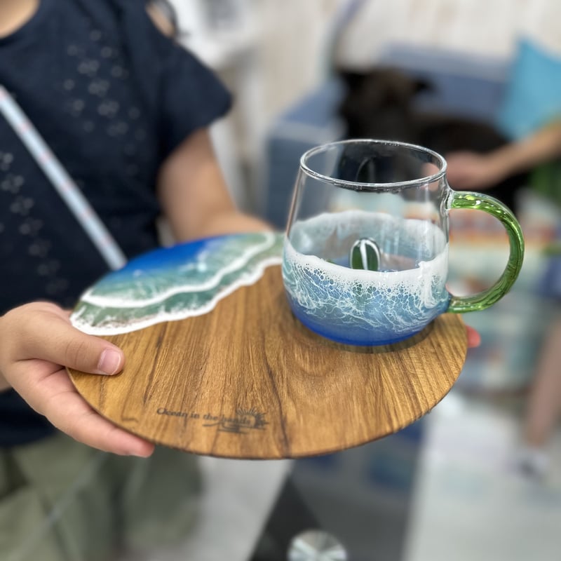 カッティングボード（カップ穴有medium) | Ocean in the hands®︎