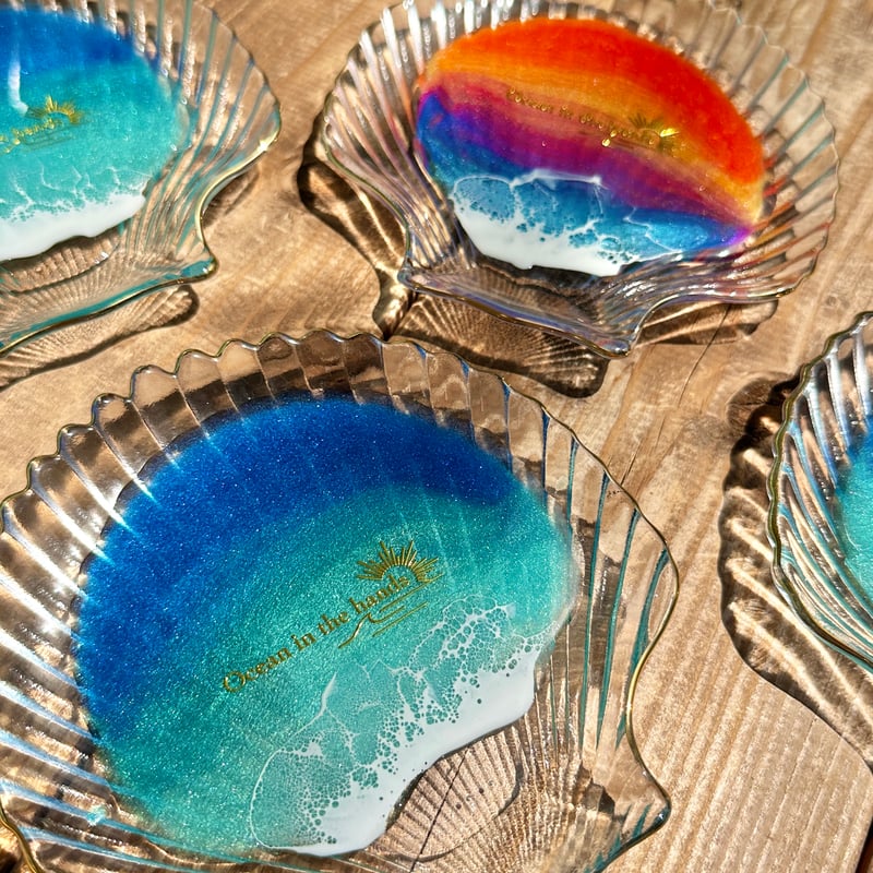 海の小物入れ オーロラシェル | Ocean in the hands®︎