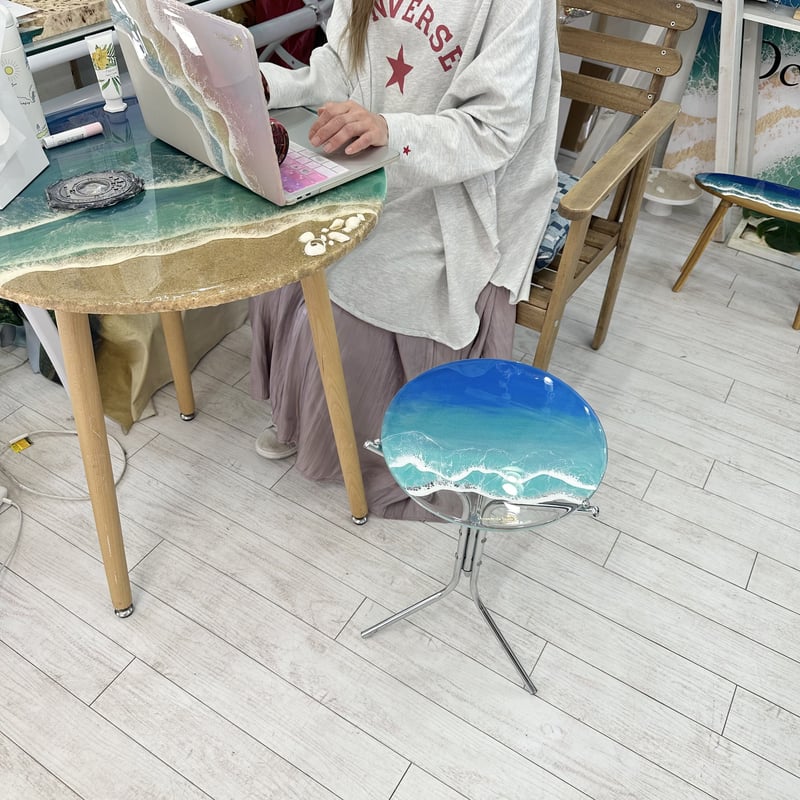 海のサイドテーブル【オーダー制作】 | Ocean in the hands®︎ 海のサイドテーブル【オーダー制作】 | Ocean in the hands®︎