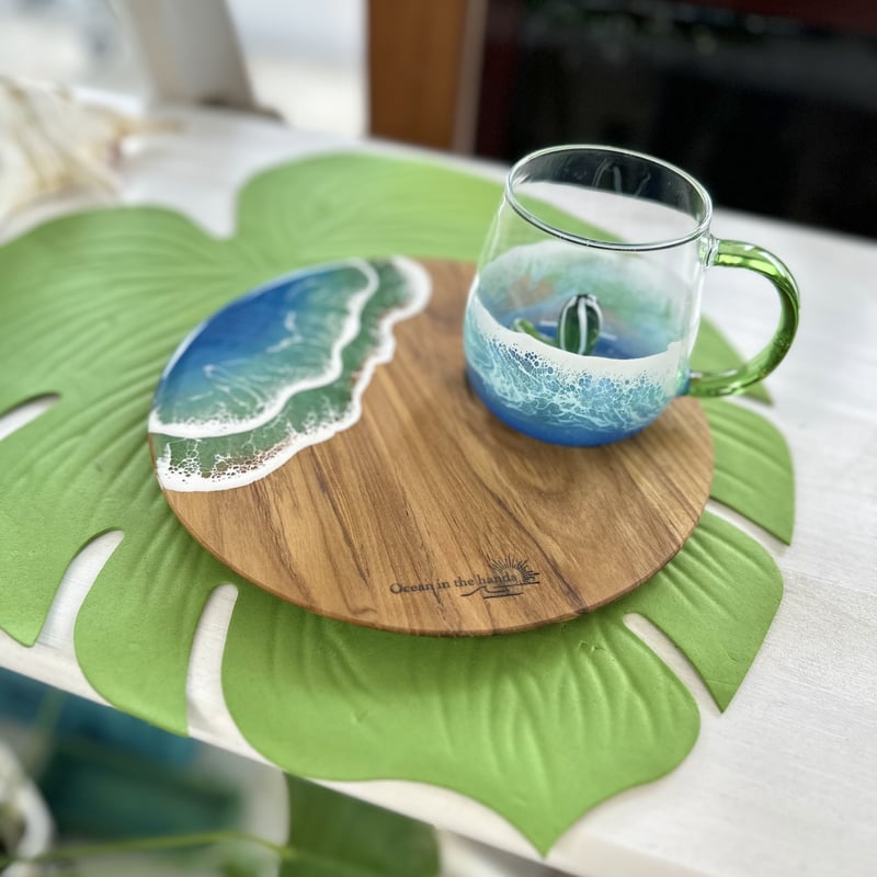カッティングボード（カップ穴有medium) | Ocean in the hands®︎